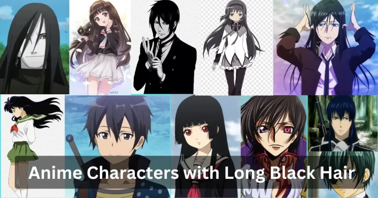 Anime Characters with Long Black Hair